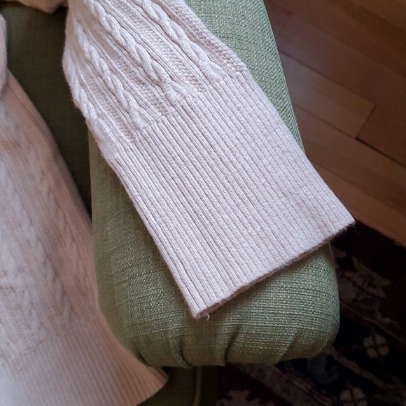 Cream button-front cardigan - Picture 2 of 4